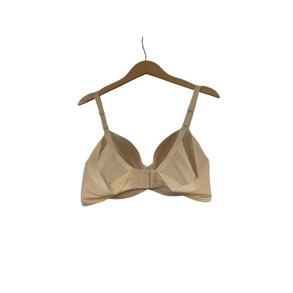 Wacoal Ultimate Side Smoother T-Shirt Underwire Tan Bra Seamless Size 40C 853281 - Picture 5 of 6